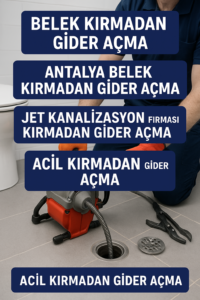 Belek Kırmadan Gider Açma
